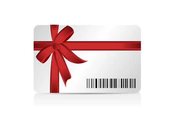 Geschenkwagen und Barcode Illustration Design — Stockfoto