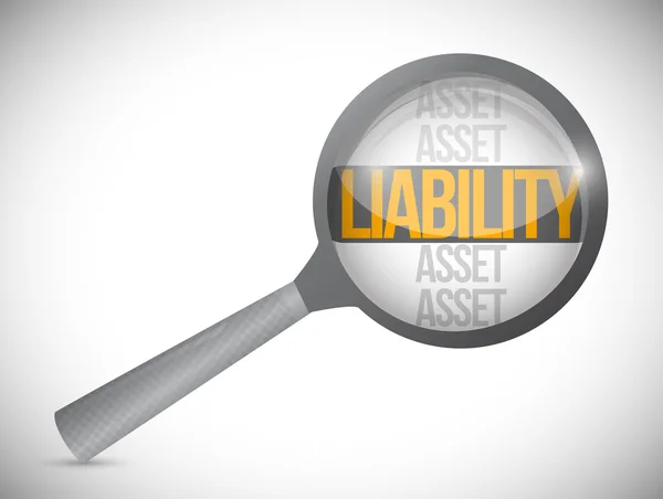 Liabilities under review illustration — Stock Photo, Image