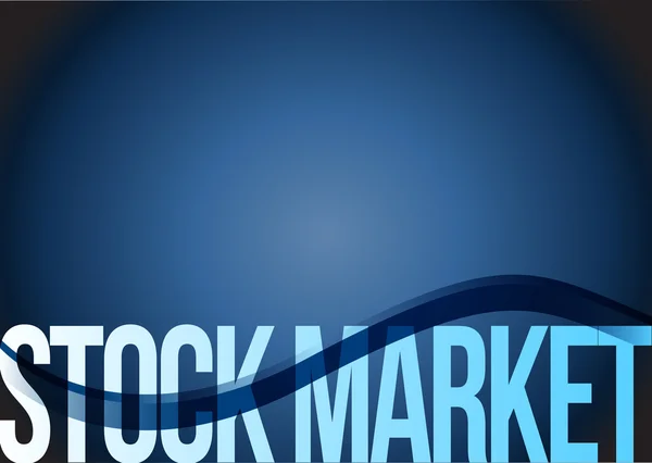 Stock market text background — Stock Photo, Image