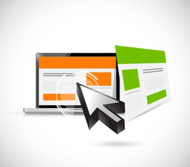Web sitesi şablonları ve bilgisayar