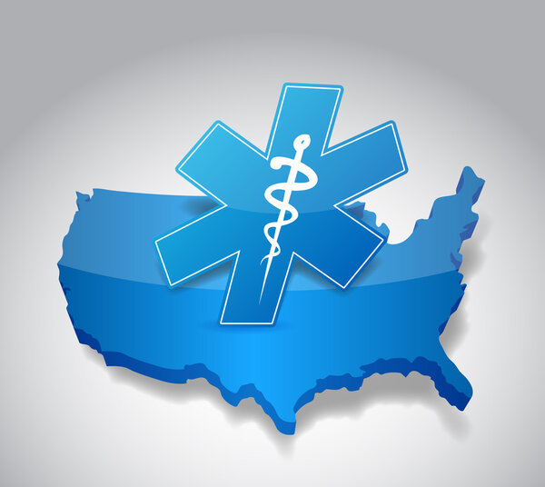 иллюстрация медицинских символов
