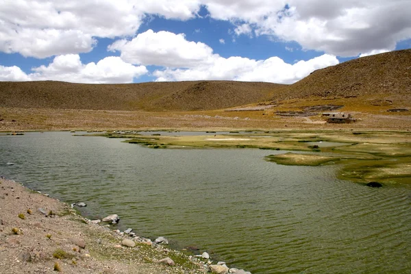 火山の温泉。ペルー — ストック写真