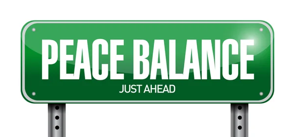 Equilibrio de paz signo ilustración diseño —  Fotos de Stock