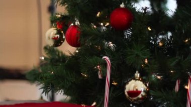 Noel ağacında Noel baloları