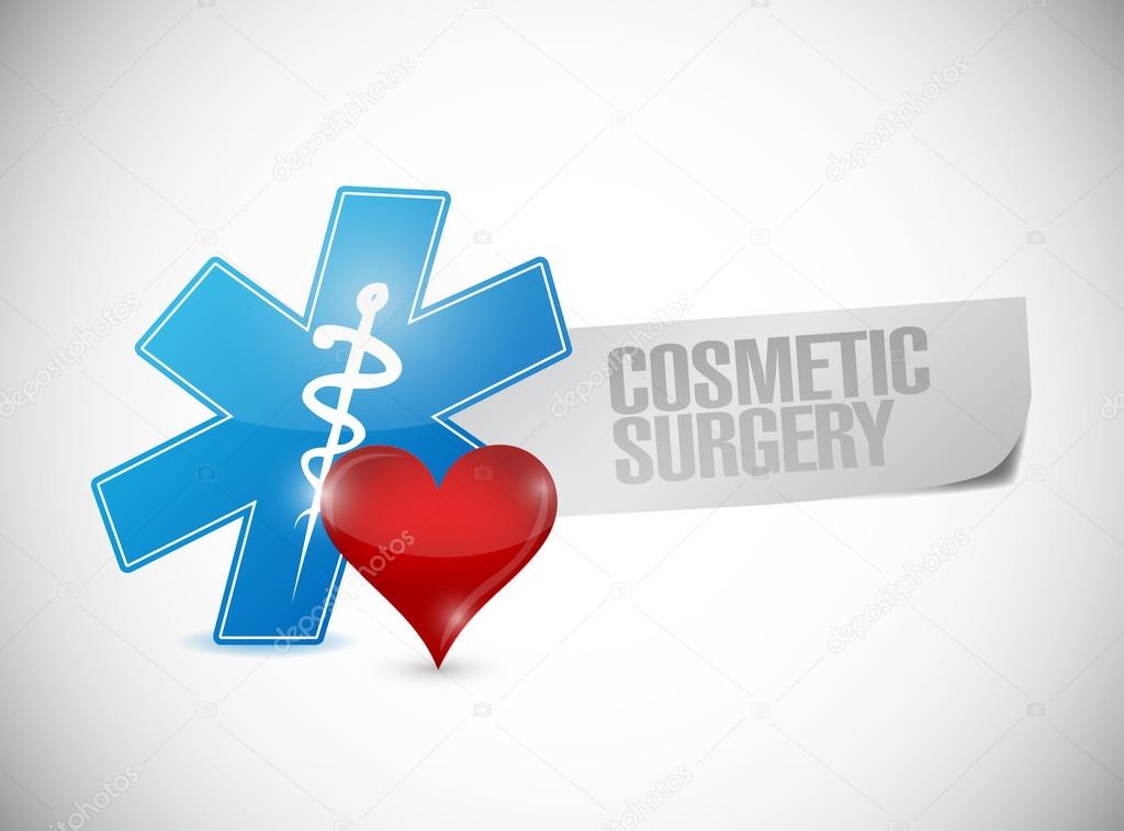 cosmetic surgery medical sign