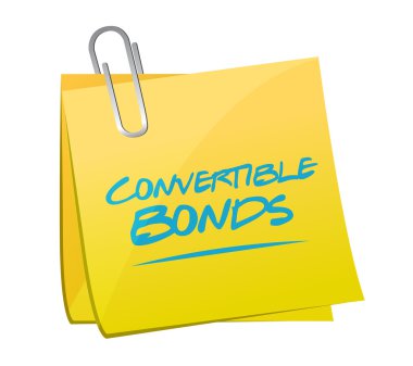 convertible bonds memo post clipart