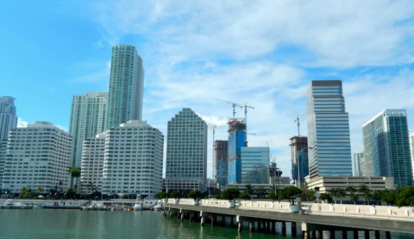 Miami, Florida, Usa Brickell Key och Brickell Key — Stockfoto