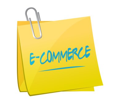 e ticaret faturasını deftere illüstrasyon tasarımı