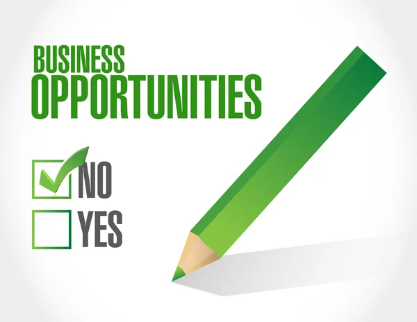 Business opportunities under review — Stock Photo, Image