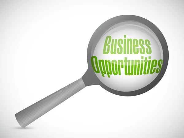 Business opportunities under review concept — Stock Photo, Image