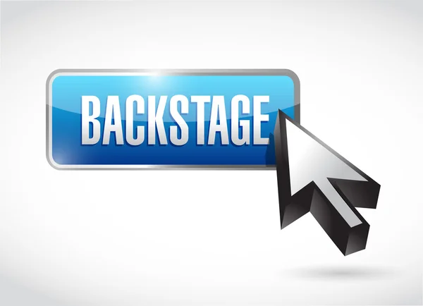 Backstage button illustration design — Stock Photo, Image