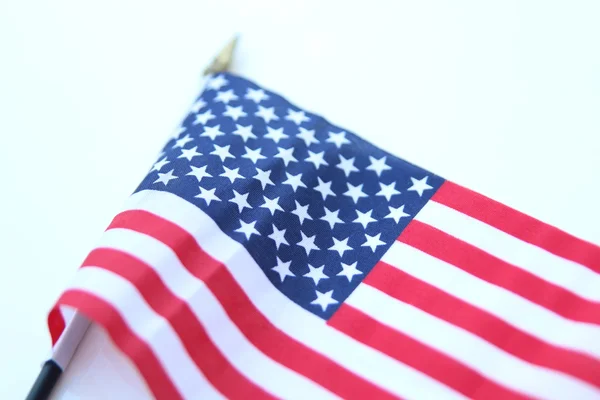 Estados Unidos Bandera soplando en un fuerte viento —  Fotos de Stock