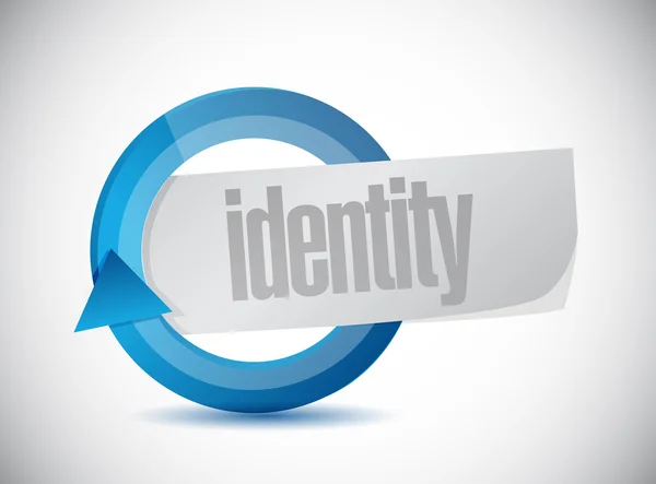 Identiteit cyclus afbeelding ontwerp — Stockfoto