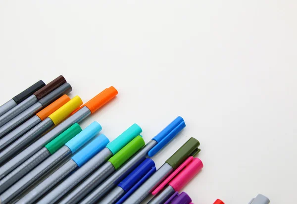 Closed markers for design works — Stock Photo, Image