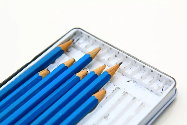 Pencils collection isolated over — Stock Photo, Image