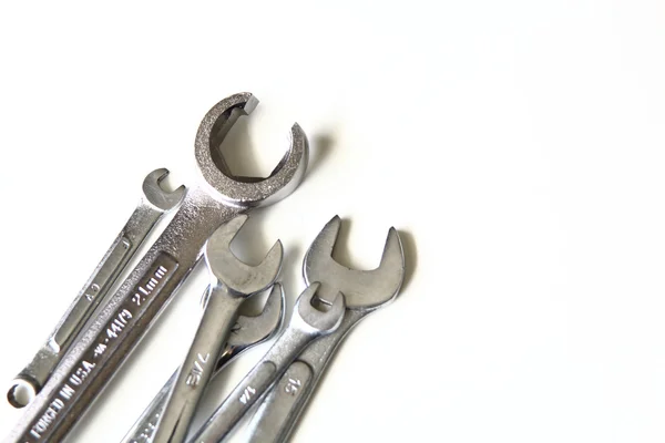 Mechanic tools set isolated — Stock Photo, Image