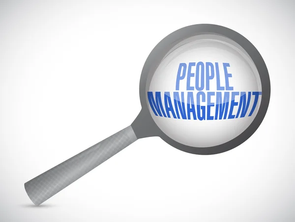 People management review illustration — Stock Photo, Image