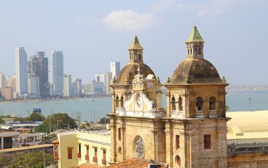Kilise St Peter Claver ve bocagrande içinde Cartagena