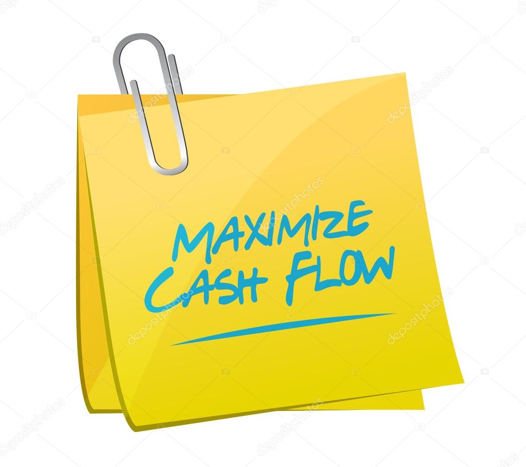 maximize cash flow memo post illustration