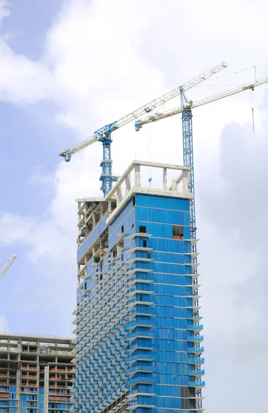 Gebouw in aanbouw — Stockfoto