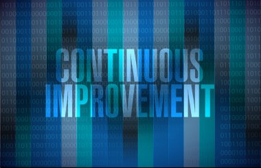 sürekli iyileştirme işareti kavramı