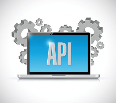 API teknoloji bilgisayar işareti kavramı