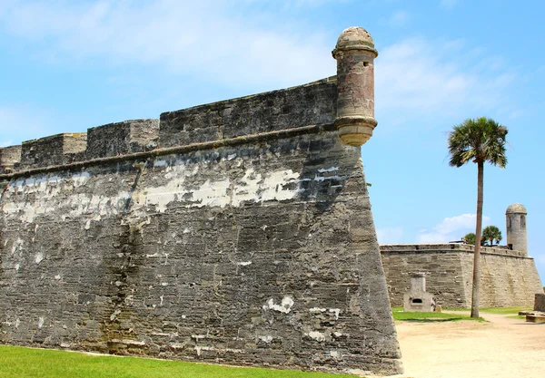 Castillo de San Marcos en St. Augustine, Florida . — Foto de Stock