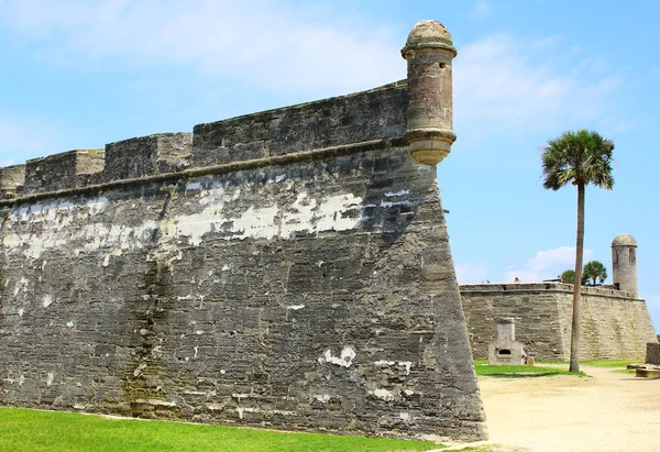 Castillo de San Marcos em St. Augustine, Florida . — Fotografia de Stock