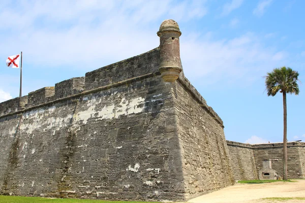 Castillo de san marcos i St augustine, florida. — Stockfoto