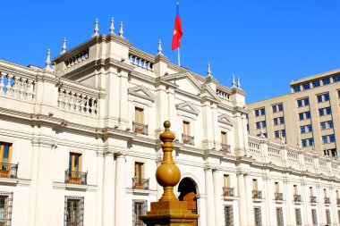 La Moneda Palace in Downtown Santiago, Chile.
