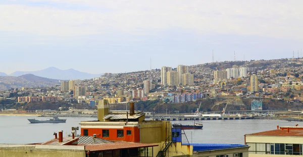 Panorama de Valparaíso - Chile, América Latina — Fotografia de Stock