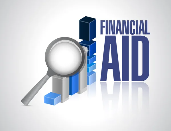Mali yardım iş grafik işareti kavramı — Stok fotoğraf