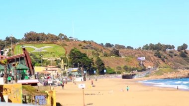Vina del Mar, Şili. Hızlandırılmış