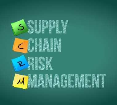tedarik zinciri risk yönetimi yazı faturası kara tahta
