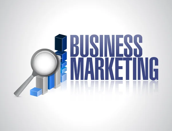 Business Marketing bedrijfsconcept grafiek teken — Stockfoto