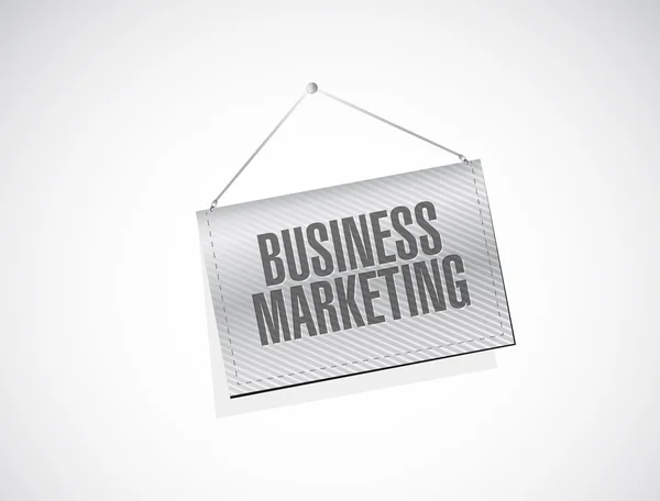 Business Marketing suspendus concept de signe — Photo