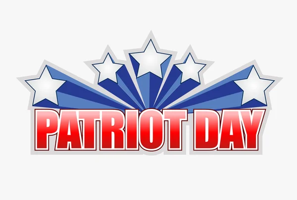 Patriot day tecken illustration design grafiska — Stockfoto