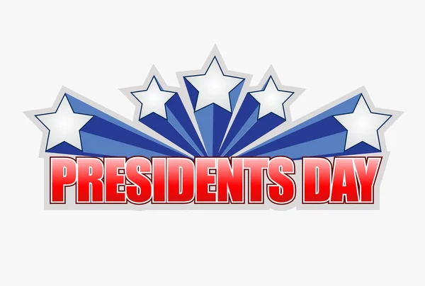 Presidents day sign illustration design — Stock Photo, Image