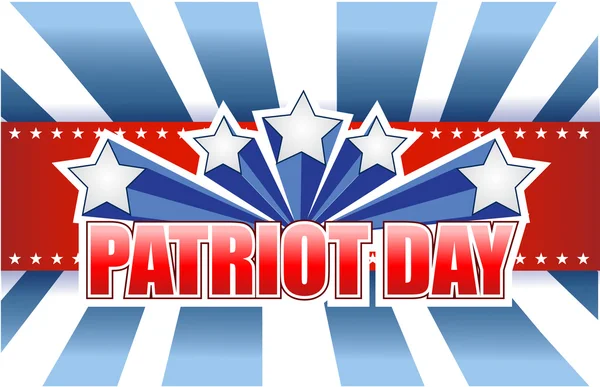 patriot day sign illustration design