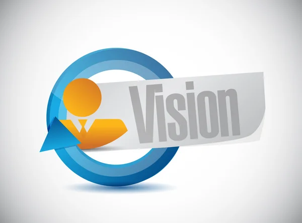 Vision cycle sign concept illustration — Stock Photo, Image