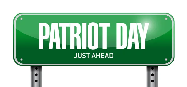 Patriot day post sign illustration design — Stock Photo, Image