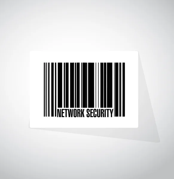 Network security barcode sign concept — Stock Photo, Image