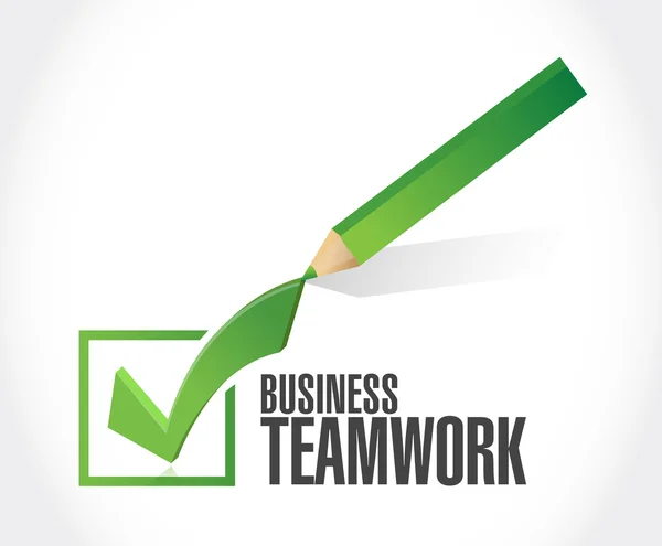 Business teamwork approval sign concept — Stock Photo, Image