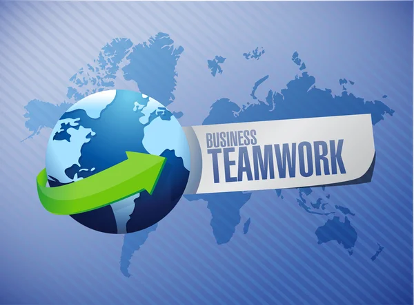 Business teamwork international sign concept — Stock Photo, Image