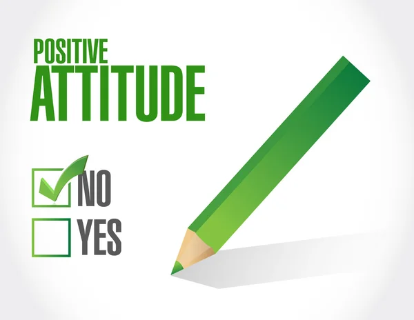 No Positive attitude international sign concept — Stock Photo, Image