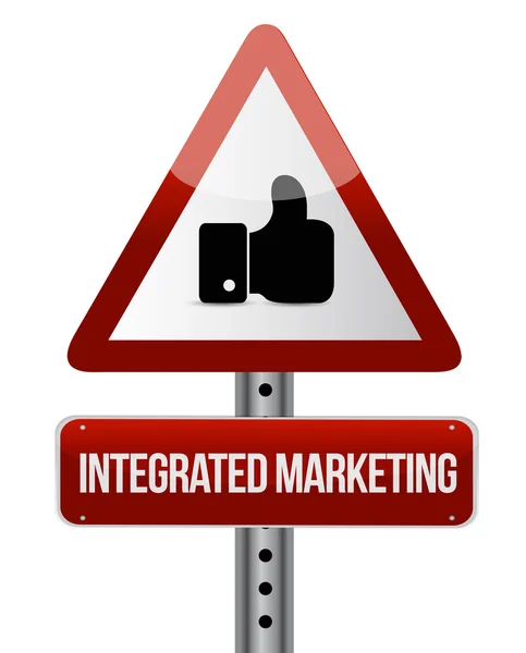 Integrated Marketing like sign concept — Stock Photo, Image