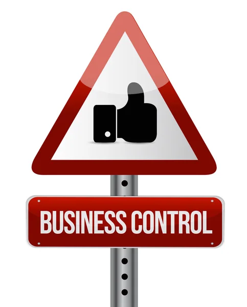 Business control like sign concept — Stock Photo, Image