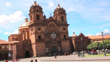 Iglesia de la Compania de Jesus - kilise Society of İsa'nın, Cuzco, Peru