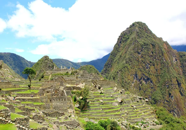 Alte inka-stadt machu picchu, peru — Stockfoto