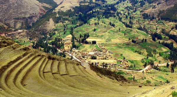 İnkalar Urubamba Vadisi kutsal vadi. — Stok fotoğraf